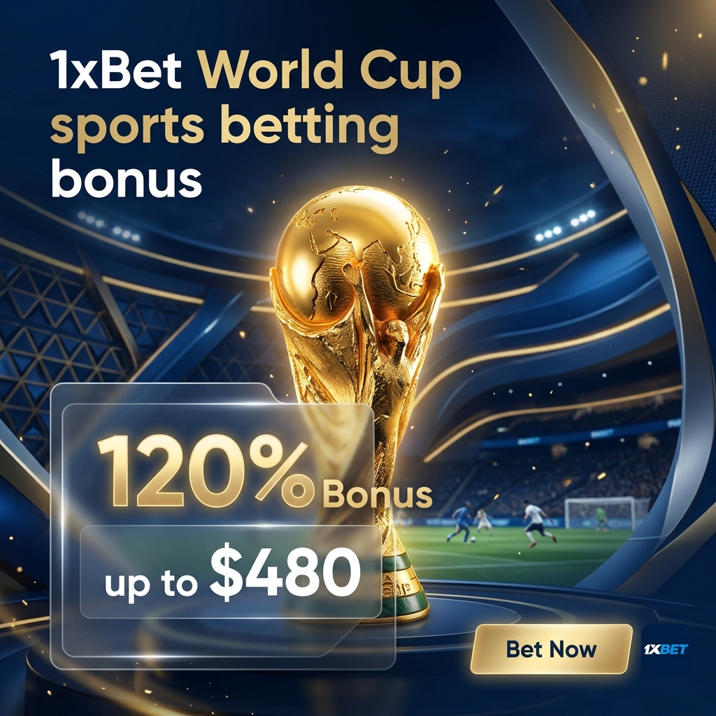 Big World Cup Deposit Match 120% Up To $480