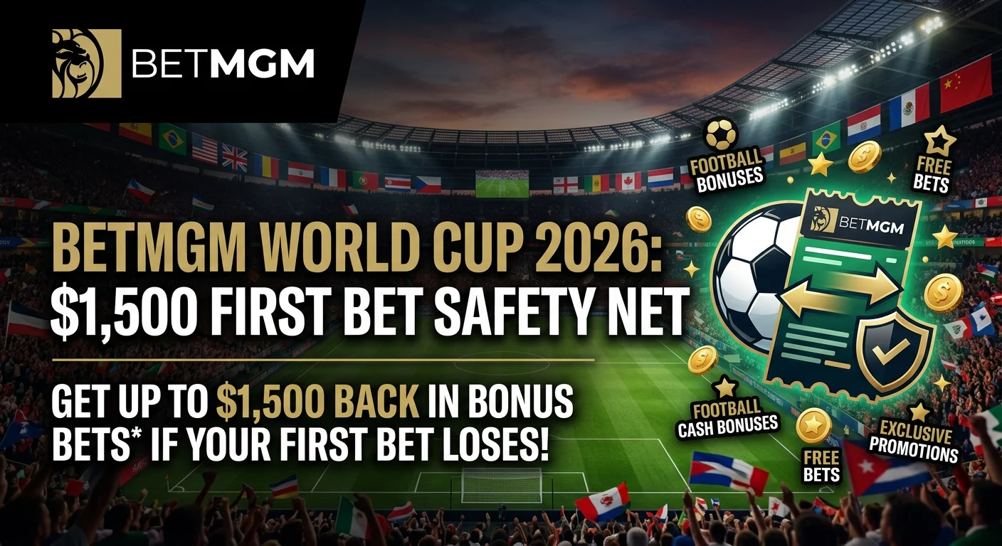 BetMGM: $1,500 World Cup First Bet Safety Net